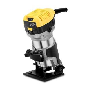 컴팩트 라우터 틸트베이스 45도 각도 조절 가능 트리머 기계 63-65mm 직경 목공 커터 슬롯 도구