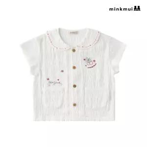 [롯데백화점]밍크뮤 IV 레인보우자수셔츠 3631532203 36315-322-03 출산백일돌선물