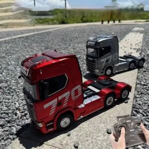 후이나 1501Pro 770S 2025  엔지니어링 차량 19채널 2.4g 리모컨 실제 차처럼 작동하는 모델 선물