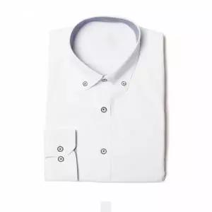 [파파브로][모로엠] 남성 화이트 버튼다운 셔츠 봄 세미정장 DMG-SHA-Q4530806