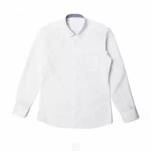 [파파브로][모로엠] 남성 슬림핏 화이트 오피스 셔츠 DMG-SHA-Q4530805