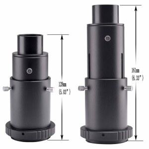 프라임 접안렌즈 캐논 사진 SLR 포커스 또는 촬영용 연결된 어댑터 망원경 카메라 가변 프로젝션 확장 스타부사 망원경에