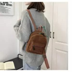 뽀글이 여자백팩 미니 미니백팩 패션가방 여성백팩 트렌디백팩 백팩