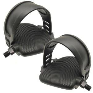 고무 미끄럼 방지 실내 1 부품 운동 블랙입니다 페달 스포츠 자전거 산악 도로