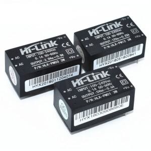 AC-DC 220V ~ 5V/3.3V/12V 미니 전원 공급 장치 모듈, 지능형 가정용 스위치 HLK-PM01