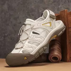 남사친 여름 트렌디 아이템 신발 샌들 빅사이즈 아웃도어 가죽 등산 통기성 비치 P 슈슈2 HT5