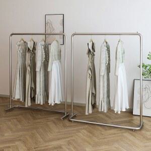 의류매장 행거 옷걸이행거 진열대 벽걸이 파이프 스틸 업소용 헹거 스테인리스