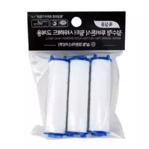 2버튼 헤드 필터 샤워기카트리지 클린 청소 3P 교체 욕실 클린샤워기
