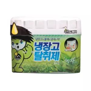 산도깨비440 녹차성분 냉장고 탈취제 200g 소형