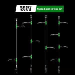 호환  PD 낚시 태클 나일론 Tenpin 라인 세트 바다 낚시 난파선 당기는 스트림 해안 긴 주조 조롱박 커넥터