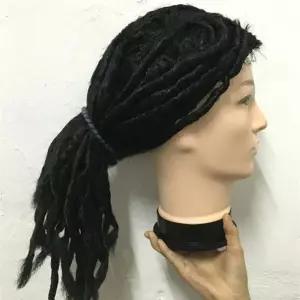 남자 레게 가발 헤어스타일 연극 코스프레 땋은머리