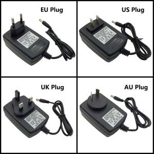9V 2A 전원 공급 장치 2.5A DC 어댑터 3A 변압기 스위칭 영국 AU EU US 범용 5.5*2.5mm