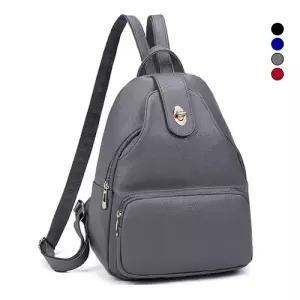 미르바네스 가죽 베이직 백팩 378