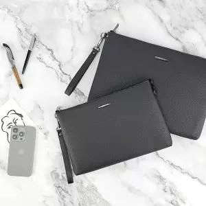 [URBANBAG]어반백 인플셀러 남성 레더 클러치백(소)URB_B2617