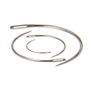 재봉용품곡선 바늘 C 타입 직조 바늘 카펫 가죽 캔버스 수리 홈 침실 기숙사 소파 커버 제작 4 개