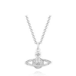 [비비안웨스트우드] 바스 릴리프 팬던트 미니 실버 목걸이 153690149