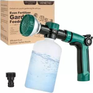 액체 비료/비누용 베네티오 8-다이얼 호스 엔드 분무기 균일한 비료 및 급수 시설을 위한 16온스 병이 있는