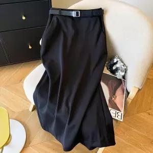 세군다 정장 힙업 트임 치마 여사친 롱 모직 가을 빈티지 캐주얼 DOS3