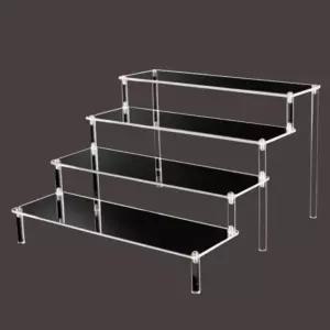 투명 피규어랙 아크릴 스탠드 거치대 피규어쇼케이스 데코 선반