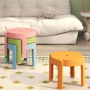 낮은 보조 플라스틱 카페 의자 30cm 작은 높이 간이