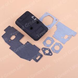 배기 머플러 Stihl FS75 FC75 FS80 FS85 트리머 4137 140 0603 가스켓 세트 포함