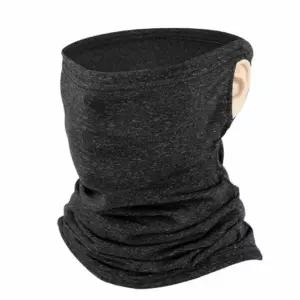 귀걸이형 넥워머 챠콜