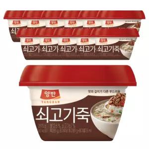 동원 양반 쇠고기죽 287.5g 12개