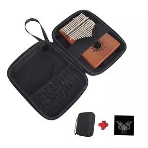 칼림바 하드 케이스 아크릴 악기 보관 칼림바 거치대 용품 휴대용 보관함 수납함 전시 투명