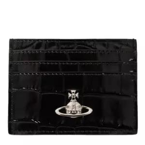 26SS 여성 크로커다일 카드지갑 블랙 54030004W L0098 N401