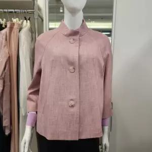 JOINUS HC06 하이넥 9부소매 자켓 하이넥 9부소매 A라인 캐주얼 자켓 JAES2-WJK060