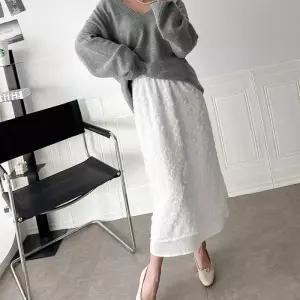 [신상오픈런]날개사 셀프웨딩 동남아 휴양룩 봄치마 레이어드스커트 (29988099)