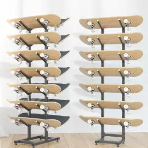 스키 거치대 스탠드 홀더 전시 보드 랙 선반 신발