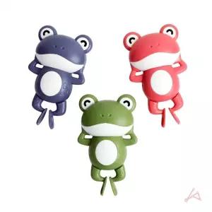 태엽 개구리 장난감 동물 완구 어린이 놀이 움직이는 인형 색상랜덤