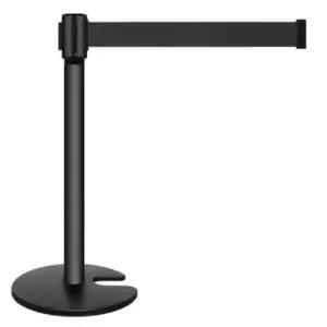 라인 벨트 가이드 차단봉 안전봉 바리케이트 벨트차단봉 유도선 대기줄 통제선 5m 5cm 벨트차단봉