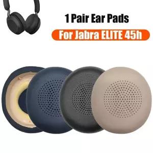 Jabra ELITE 45h 이어 패드 헤드폰 이어 패드 귀마개 교체 쿠션 커버 가죽 용 헤드폰