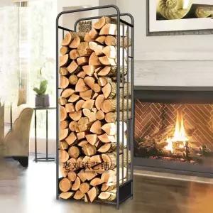 선반 땔감나무 보관함 전시 벽난로 땔감정리함 적재