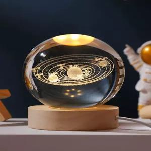크리스탈 장식품 은하수 천문학 수정구슬 탁상