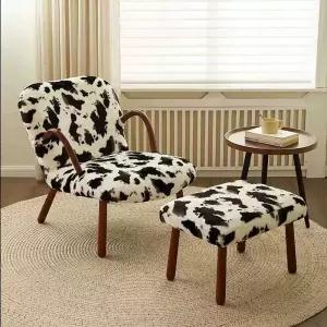 양털흔들의자 흔들체어 뽀글이 흔들 구름 안락 휴식