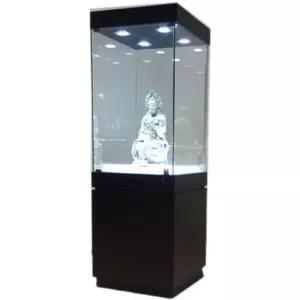 쥬얼리 박물관 광택 골동품 쇼케이스 케이스 미니 진열장 보물