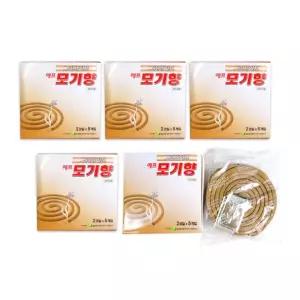 모기향 그린세이프 에프모기향(10P)-5개 모기퇴치제 벌레퇴치 해충퇴치