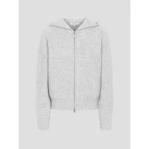 빈폴 BEANPOLE 울 네프 후드 집업 카디건 - 라이트 그레이BF5X5AC012 206198