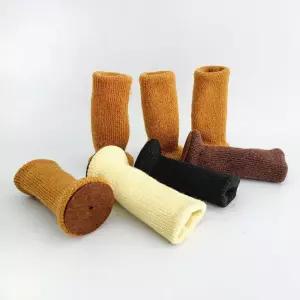 의자 발 커버 4p 식탁 다리 받침 캡 소음방지 () J7