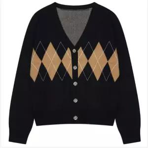 [롯데백화점]씨 아가일 패턴 브이넥 가디건(SLCCX2927)