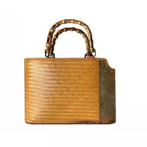 베트남 라탄백 수제 가방 원형라탄백 라탄가방 밀짚