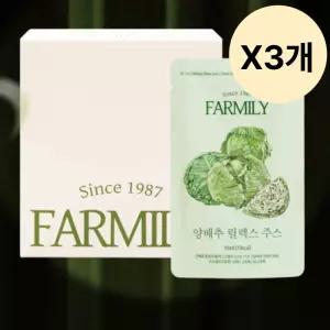 팜밀리 양배추 건강 즙 농축 주스 70ml 14포 X3개 BNS