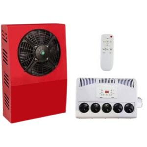 세로형 눕혀서 설치가능 카라반 캠핑카 차박 24v 차박용 12v 에어컨