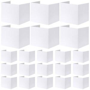 Zehao 24개 학생 책상용 개인정보 보호 보드 밝은 색상의 교실 책상 칸막이 삼중 접이식 테이블 패널 폴더