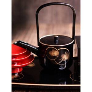 전통 옻칠 도쿠리 병 술병 정종 술잔 칠기 주전자 찬합 사케 세트