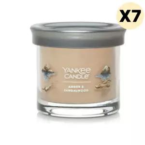 양키캔들 향초 시그니처 텀블러 앰버앤샌들우드 7개 BNS