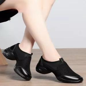 라인댄스운동화 발편한 재즈 줌바 댄스화 여성